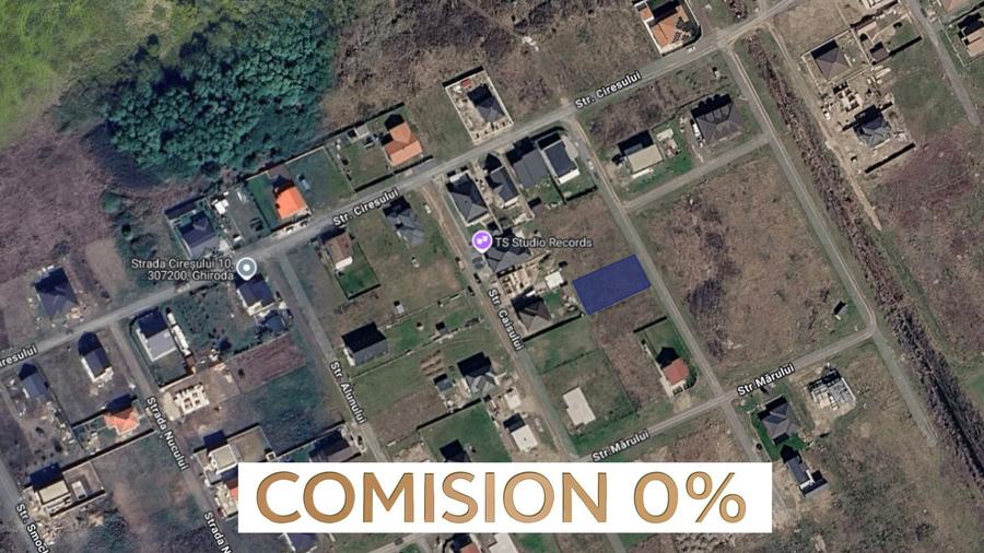 COMISION 0 | Teren intravilan 631 mp | Front 18 m | Utilități| Ghiroda
