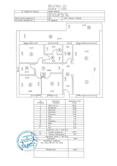 VILA INDIVIDUALA PARTER | BALOTESTI | 500 mp Teren | 4 camere | Garaj |