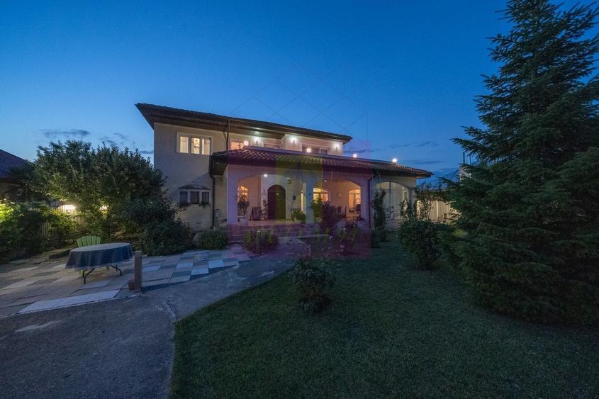 Vila superba in stil mediteranean Saftica- Corbeanca- COMISION 0.