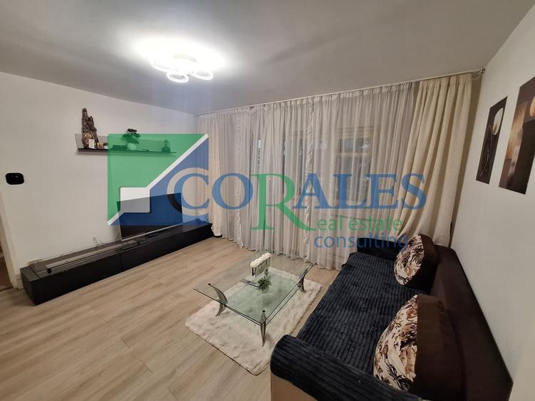 Martirilor- Judetean - 2 cam. 55 mp, balcon inchis,Mobilat+Utilat bloc Anvelopat