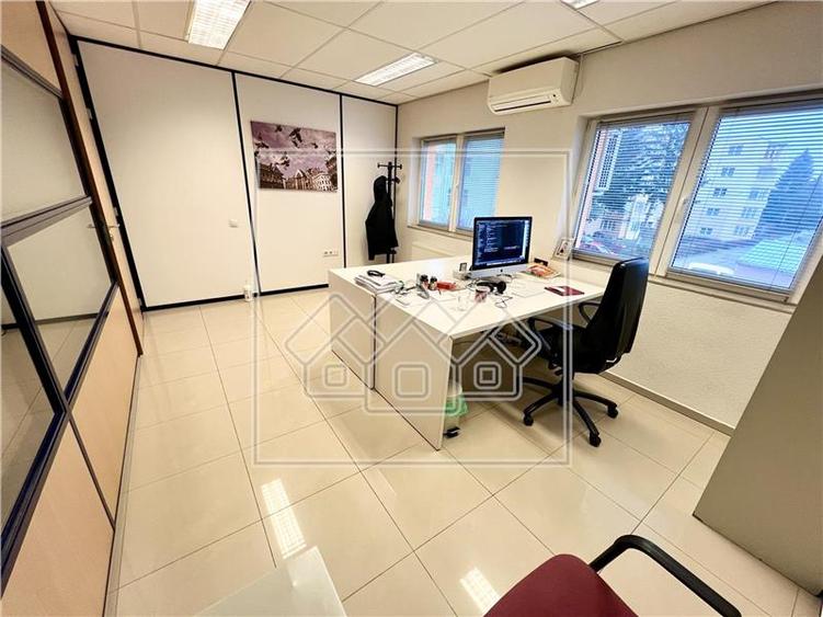 Spatiu de birouri - la cheie, mobilat - 257 mp - 8 birouri