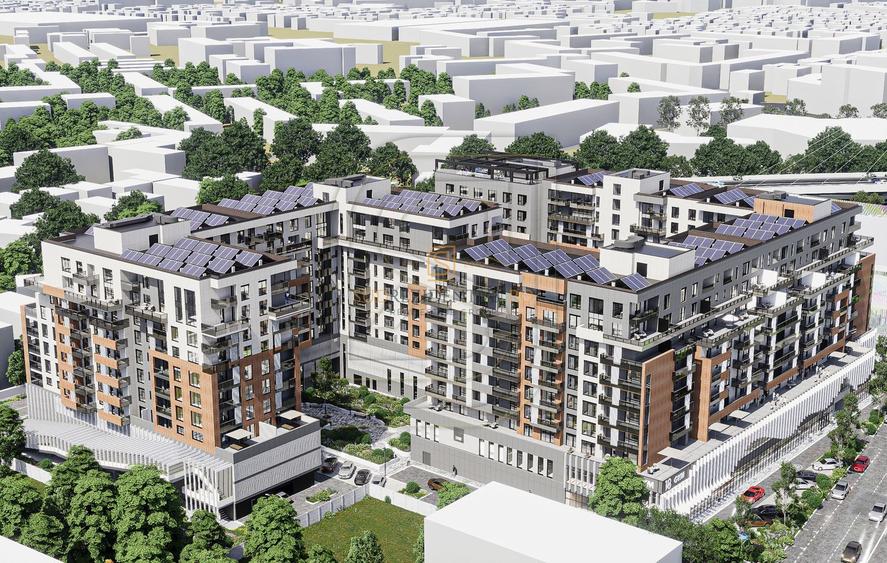 Aparatorii Patriei - Apartament decomandat, 2 camere, terasa 31 mp