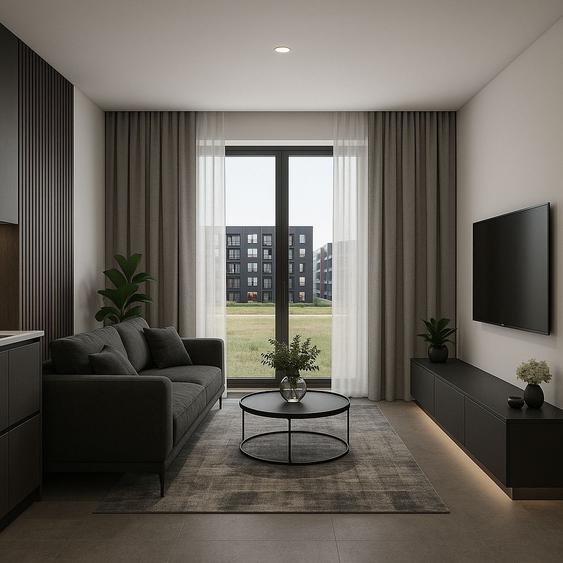 Tomis Nord/Carrefour-Vanzare apartament cu 2 camere, bloc nou.