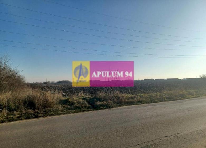 Săbăreni, teren intravilan 8800 mp, pe DJ 602, pretabil hale, depozite