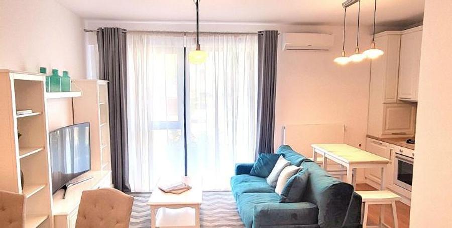 3 camere Baneasa Complet mobilat si utilat Loc de parcare in fata apartamentului