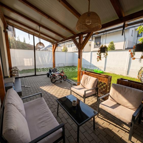 Duplex cu 4 camere, stil mediteranean. Complet mobilat/utilat - 7