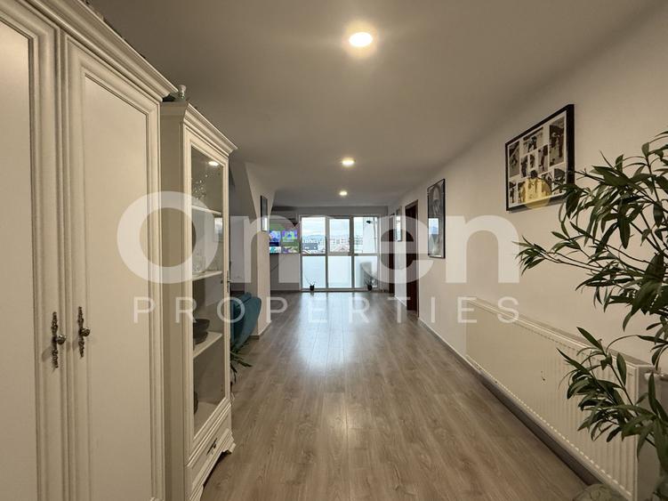 Apartament mansardă 138 mp |4 camare mobilat & utilat
