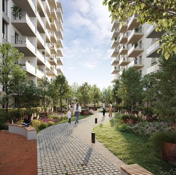 Apartament 3 camere 3A | HILS Titanium Ansamblu rezidential nou - 16