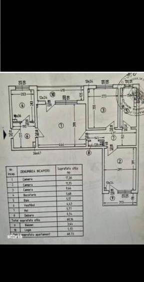 Apartament 3 camere Baba Novac-statia ION TUCULESCU-stradal