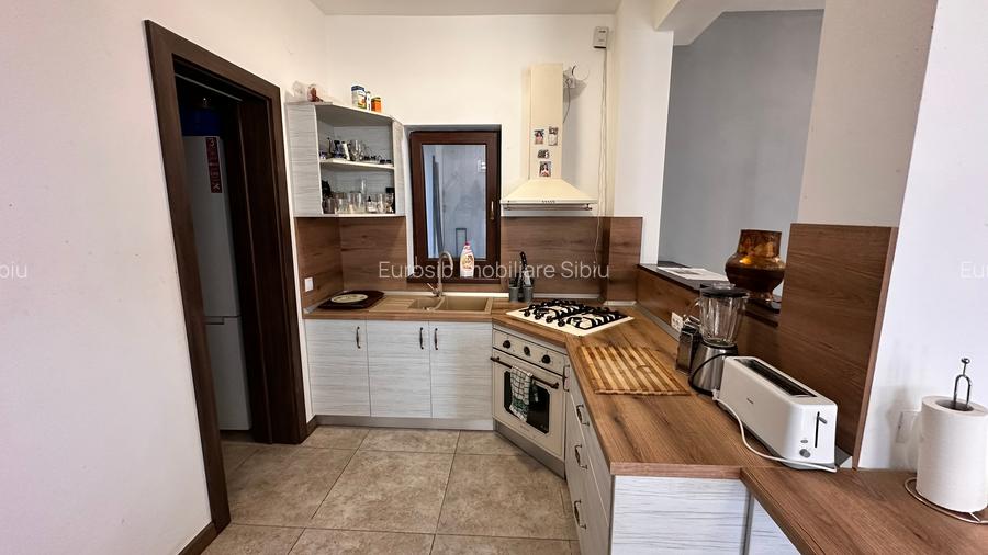 Casa tip vila constructie noua in Sacel, Sibiu teren 866 mp mobilata si utilata - 9