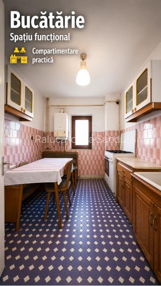 Apartament 3 camere decomandat, Mircea cel Bătrân, etaj intermediar - 4