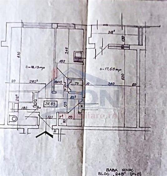 APARTAMENT 2 CAM, DRISTOR BABA NOVAC