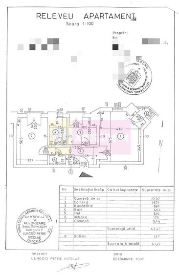 Apartament 2 camere Izvor- Libertatii.
