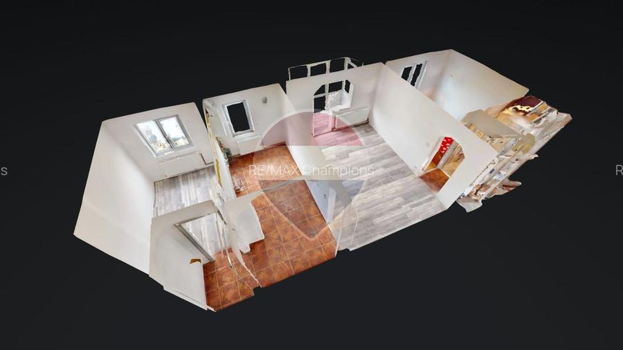 3 Camere| Vedere Piatra Craiului | Zărnești – Grui | 48 mp  | 52.500 € - 7