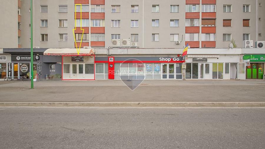Închiriez spațiu comercial, 80 mp, Str Prunului, Noua