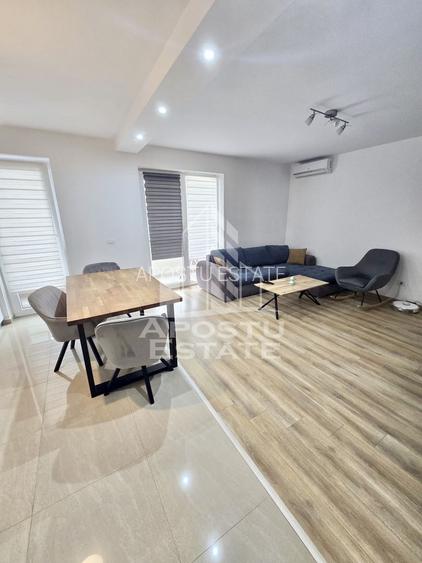 Apartament cu 3 camere si 2 bai, mobilat si utilat in Giroc la parter. - 4