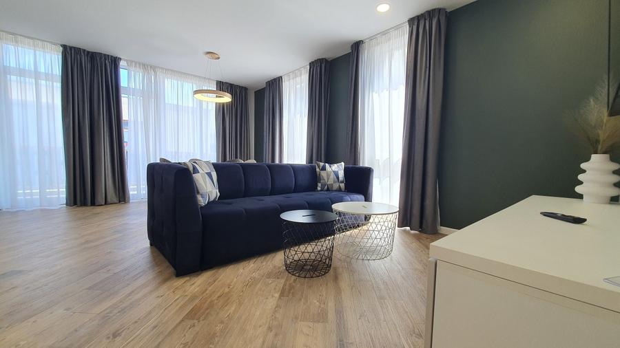 Apartament modern cu 2 camere, 60 mp, parcare subterană, zona Central