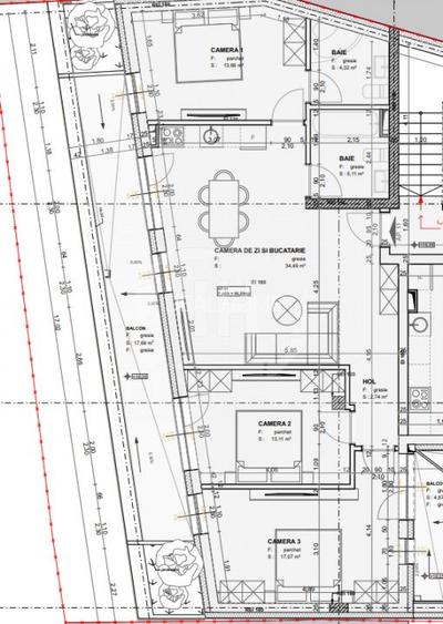 Apartament 4 camere, imobil nou, finisat, zona NTT Data - 4