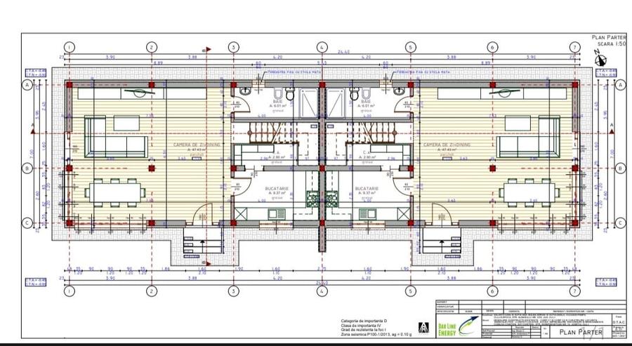 Duplex de vanzare, 120 mp, Chinteni, Cluj