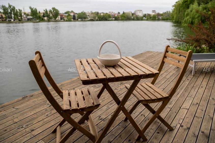 Baneasa lake House 340sqm, swimming pool, lake side deck - 3