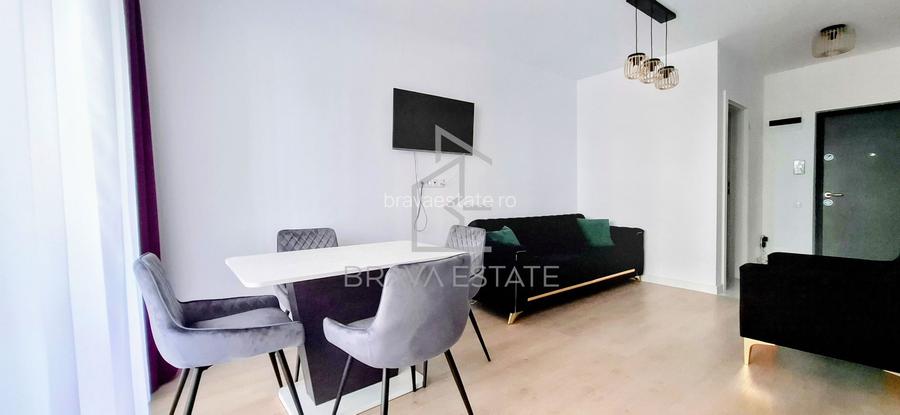 Apartament o cameră, 37mp, balcon, parcare subterană, str.Abatorului - 10