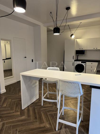 Apartament ultrafinisat, 46,6 mp + terasă, Dâmbul Rotund