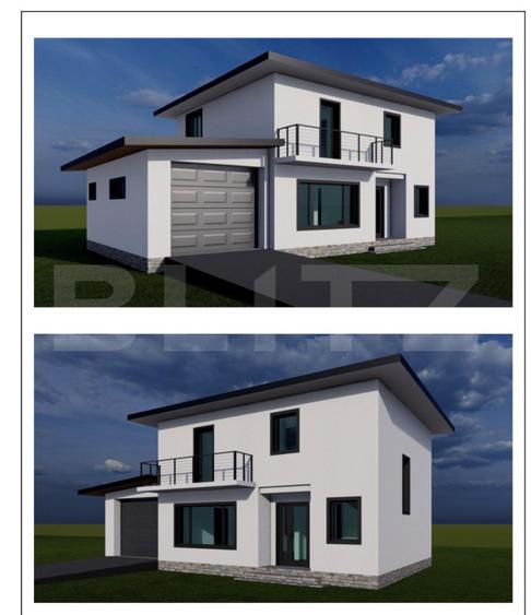 Casa etaj, 116 mp utili, 307 mp teren, zona Burdujeni