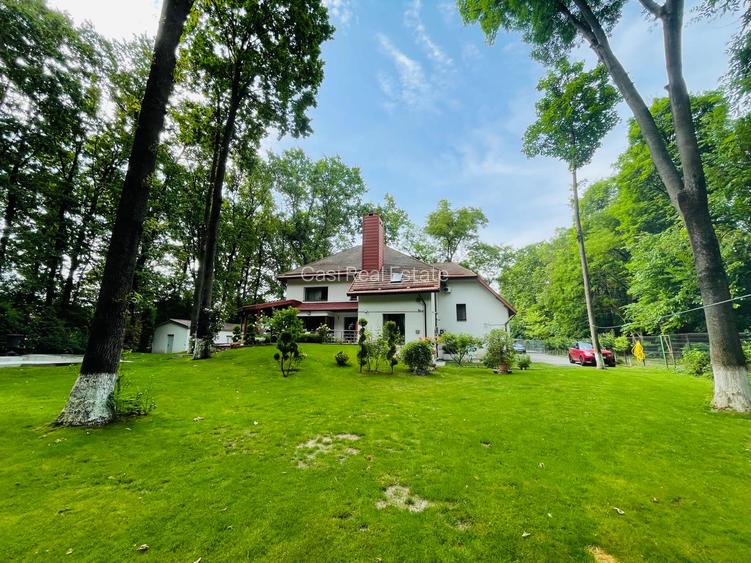 Vilă de lux 8 camere -600 mp si  4.750 mp teren cu ieșire in pădure zona pipera - 2