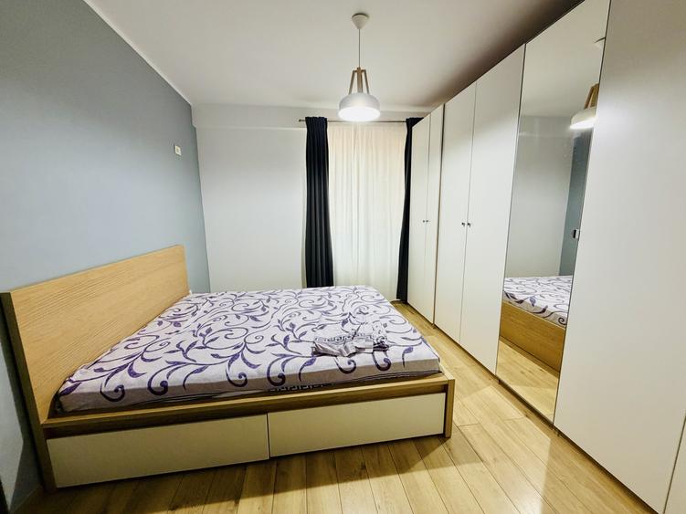 Apartment 2 camere 56 mp Str Tineretului mobilat și utilat complet