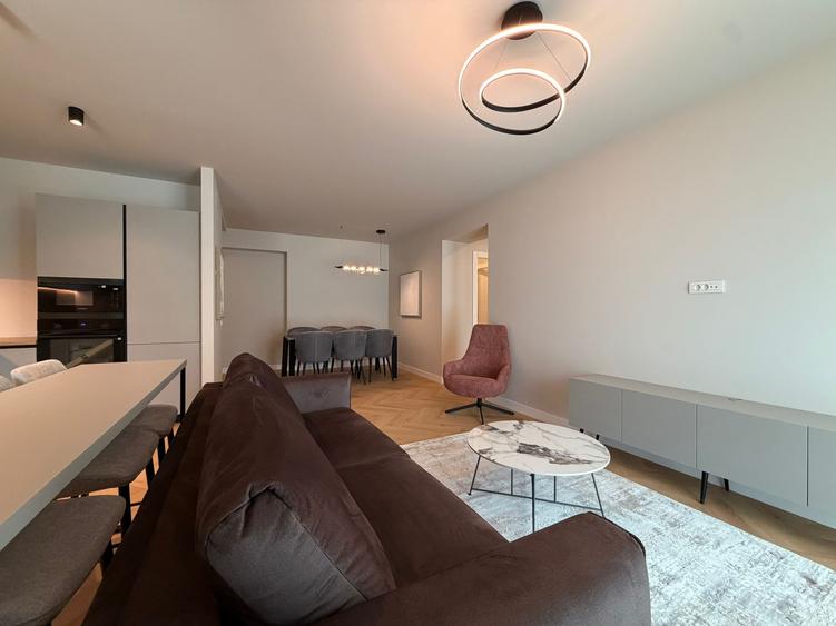 AFI Home North-3 camere cu gradina, mobilat&utilat, Promenada mall+1 loc parcare