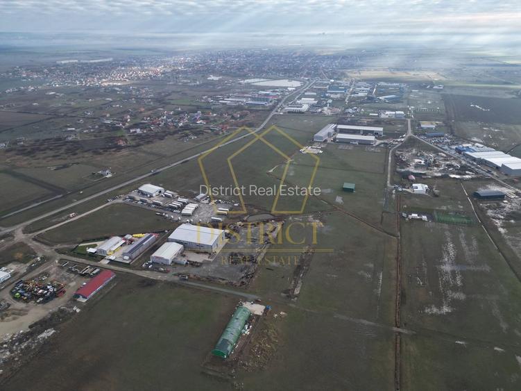 Teren industrial 4.000 mp, parcelabil, POT 80% I Săcălaz - 4