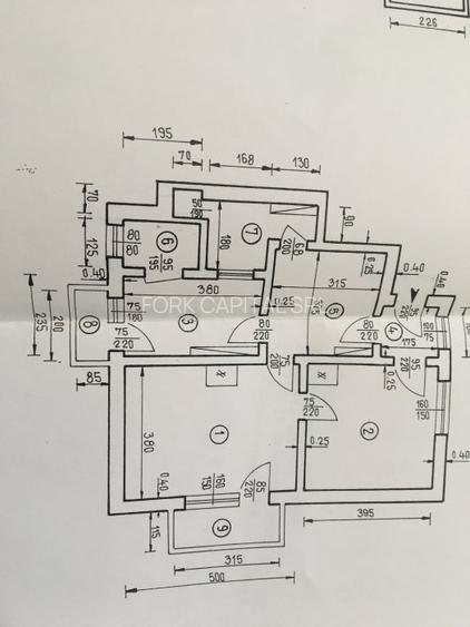 Londra etj 1- cu 2 balcoane in vila P+2- Apartament in vila - 22
