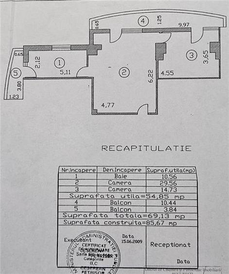 Apartament 2 camere Oltenitei Vacaresti