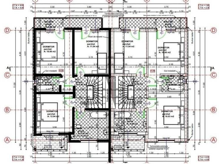 Casa tip duplex finisata, teren 380 mp, Dezmir zona str Criseni - 45