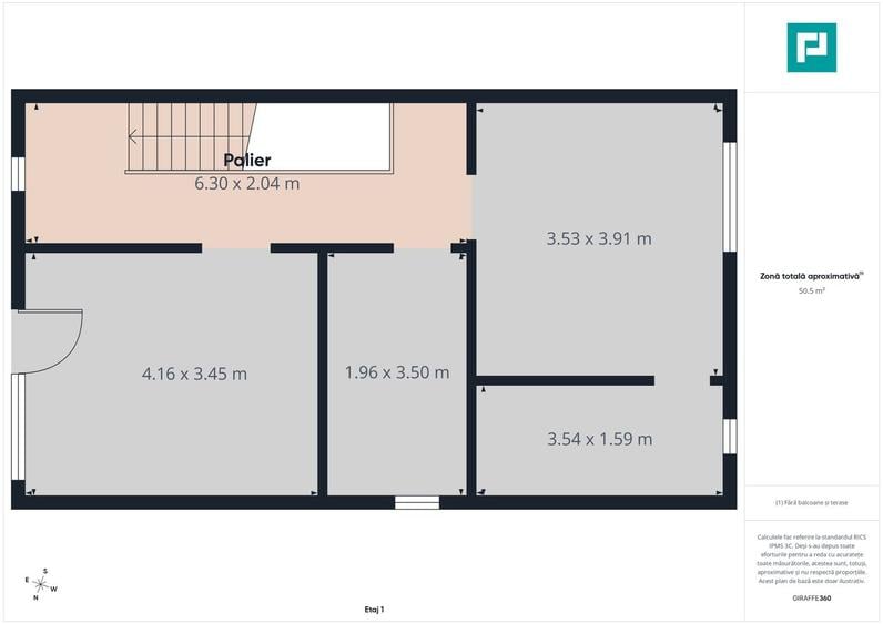 Duplex cu 4 camere și teren de 375 mp zona Gai