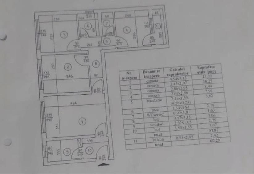 Apusului - Gorjului | 3 Camere | Renovat | Metrou 10 Minute | 9/10
