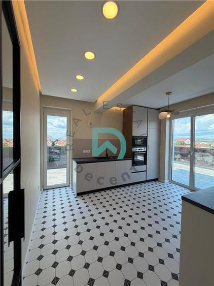Penthouse 4 camere, 3 bai, 120 mp, Terasă 88mp, Prima Închiriere | Pro