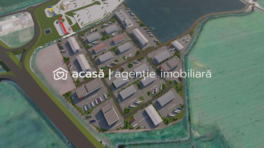 Investiție strategică: Teren cu PUZ pentru un parc logistic