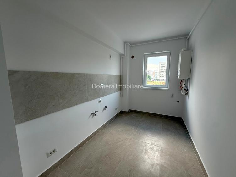 Garsonieră decomandată, 38,4 mp utili + balcon 5,3 mp, etaj 1 - 4