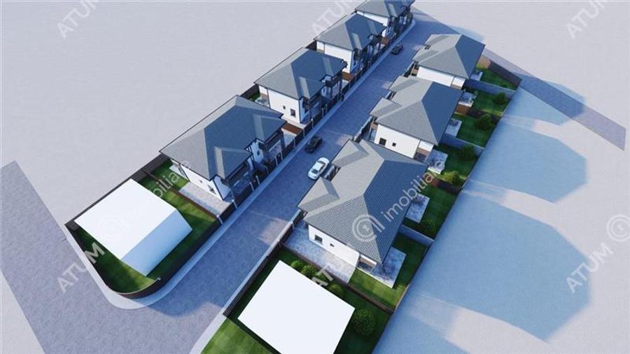 Casa cu 4 camere decomandate si teren de 240 mp in Selimbar