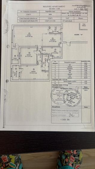 Apartament DEOSEBIT cu 3 camere, 2 bai,terasa+balcon, 2 locuri parcare, ISARAN.
