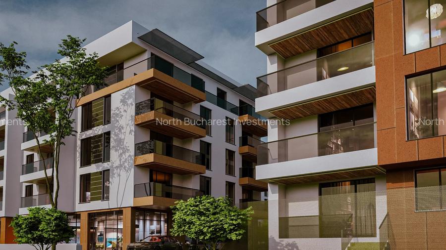 Apartament 3 camere | Geam tripan și tâmplărie PVC gri | Pipera - 12