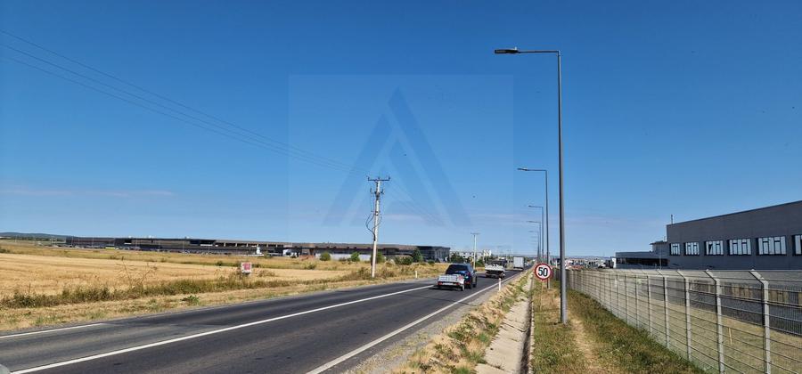 Teren intravilan zona industriala vest, langa Continental