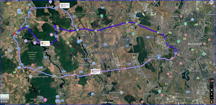 Teren intravilan 477 mp | 15 m front | Gruiu – Siliștea Snagovului