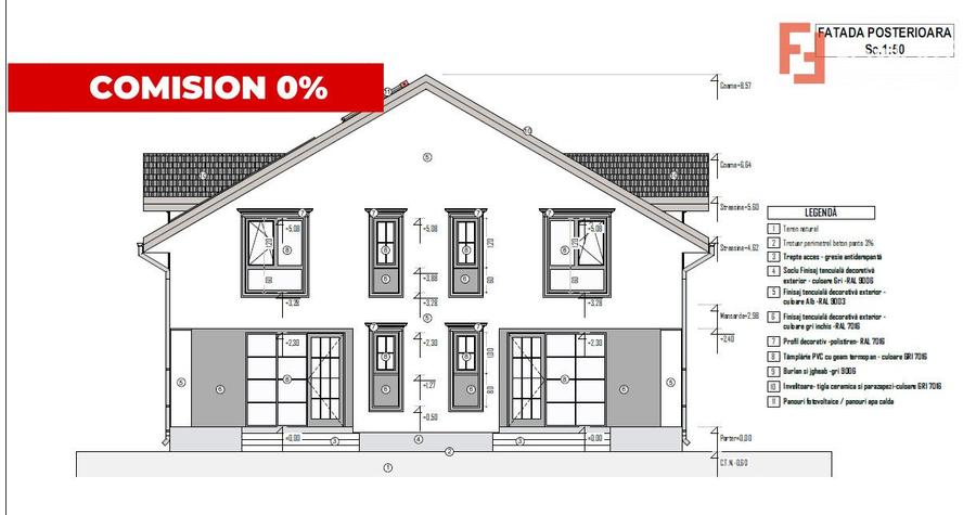 COMISION 0% Duplex 4 camere, Sacalaz - V8319