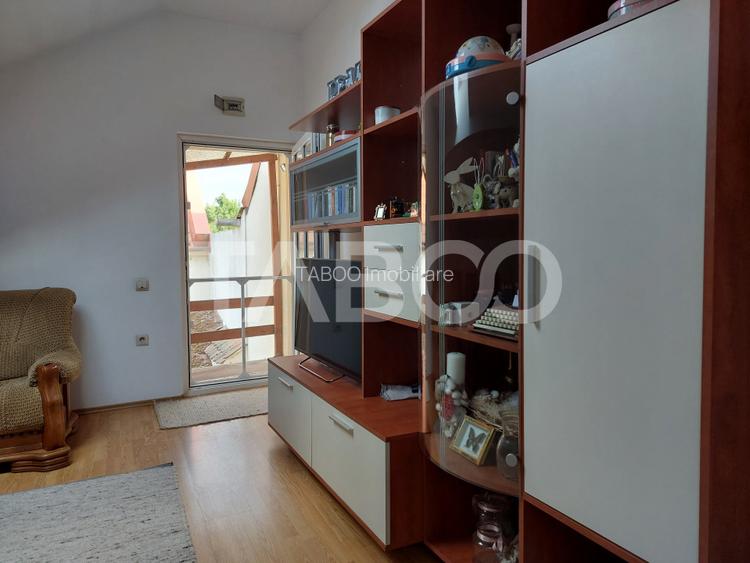 Casa 109 mp 4 camere pivnita terasa loc parcare curte comuna Cisnadie - 15