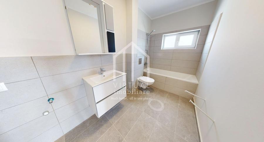 Apartament cu 3 camere la cheie, loc de parcare, terasa 12mp