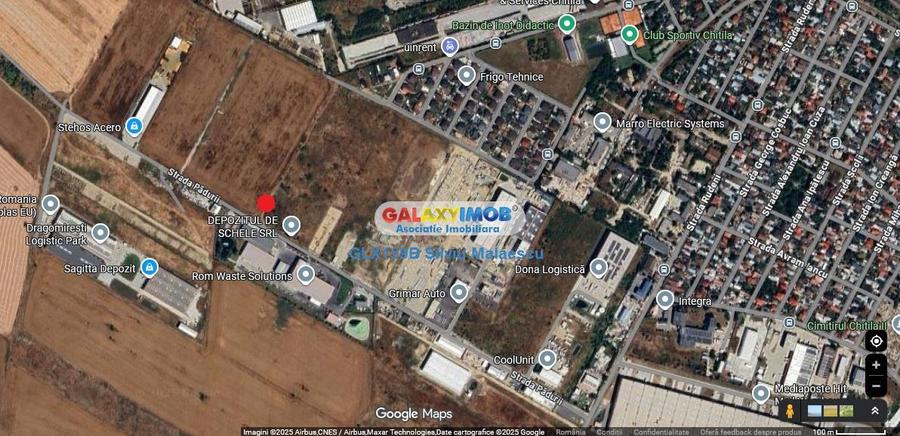 Chitila Teren Industrial 31.497 Mp str. Padurii