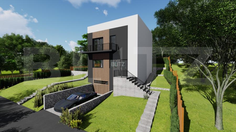 Teren 450mp cu AUTORIZATIE D+P+M -201 mp construiti, zona Sararie - 2