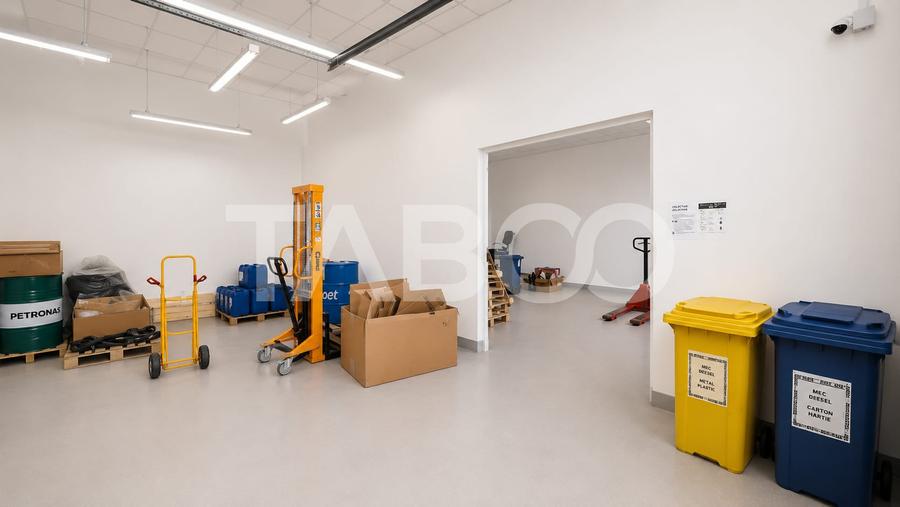 Spatiu comercial de inchiriat renovat cu 2 camere 120mp Sibiu